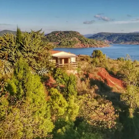 Studio 22 M2, Terrasse Vue Montagne, Dans Propriete Face Au Lac Du Salagou Liausson Exterior foto