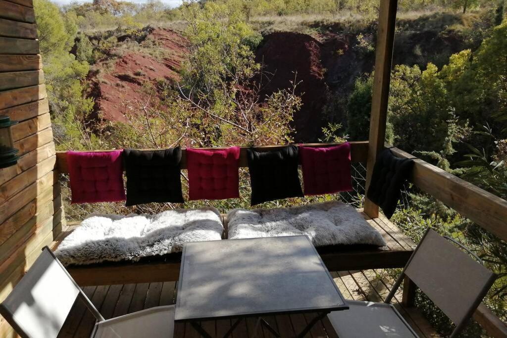 22 M2, Terrasse Vue Montagne, Dans Propriete Face Au Du Salagou Appartement Liausson